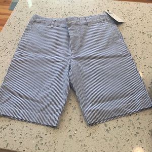 Boys seersucker Polo by Ralph Lauren shorts